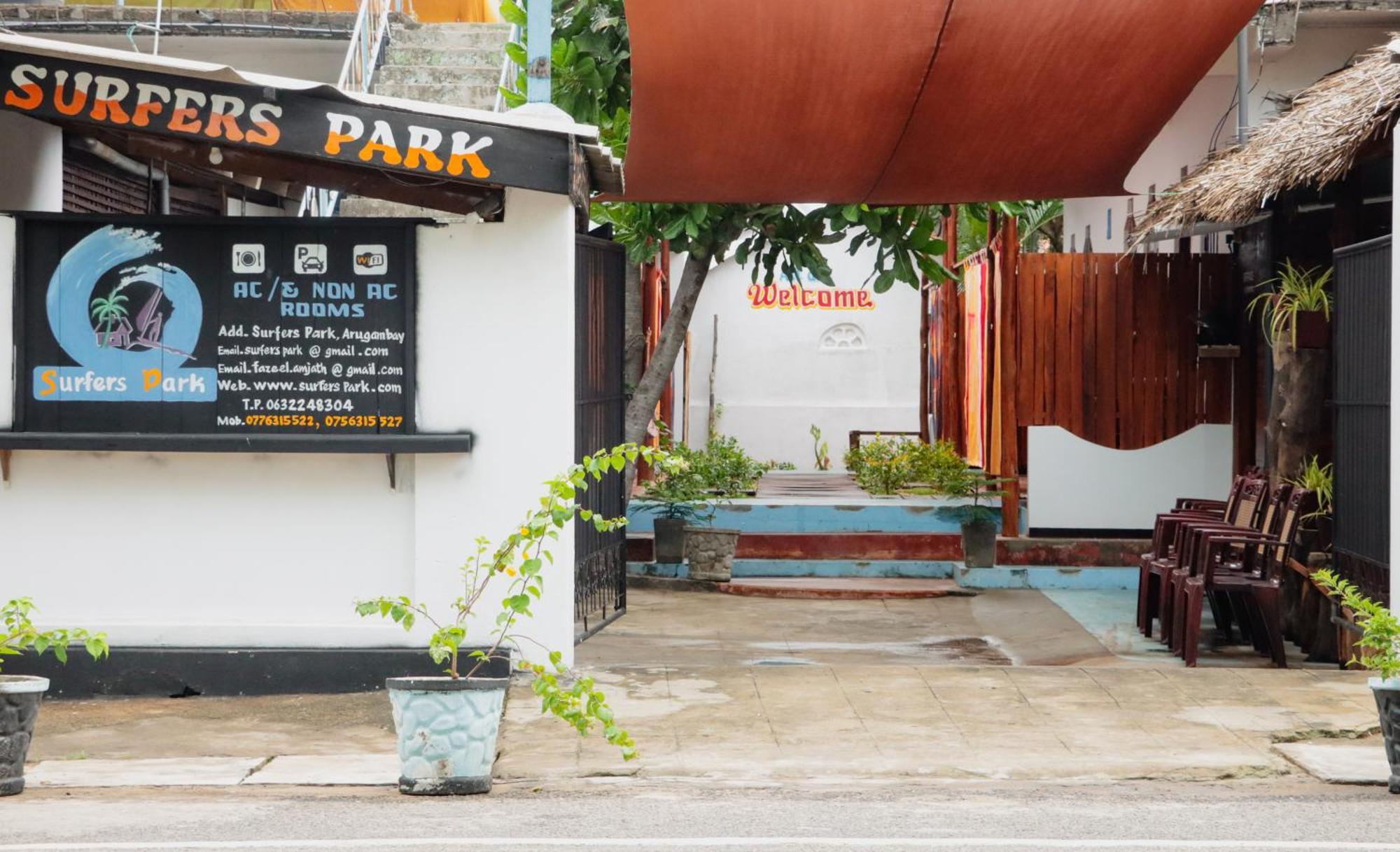 Surfers Park Arugambay Bed and Breakfast Arugam Bay Eksteriør billede