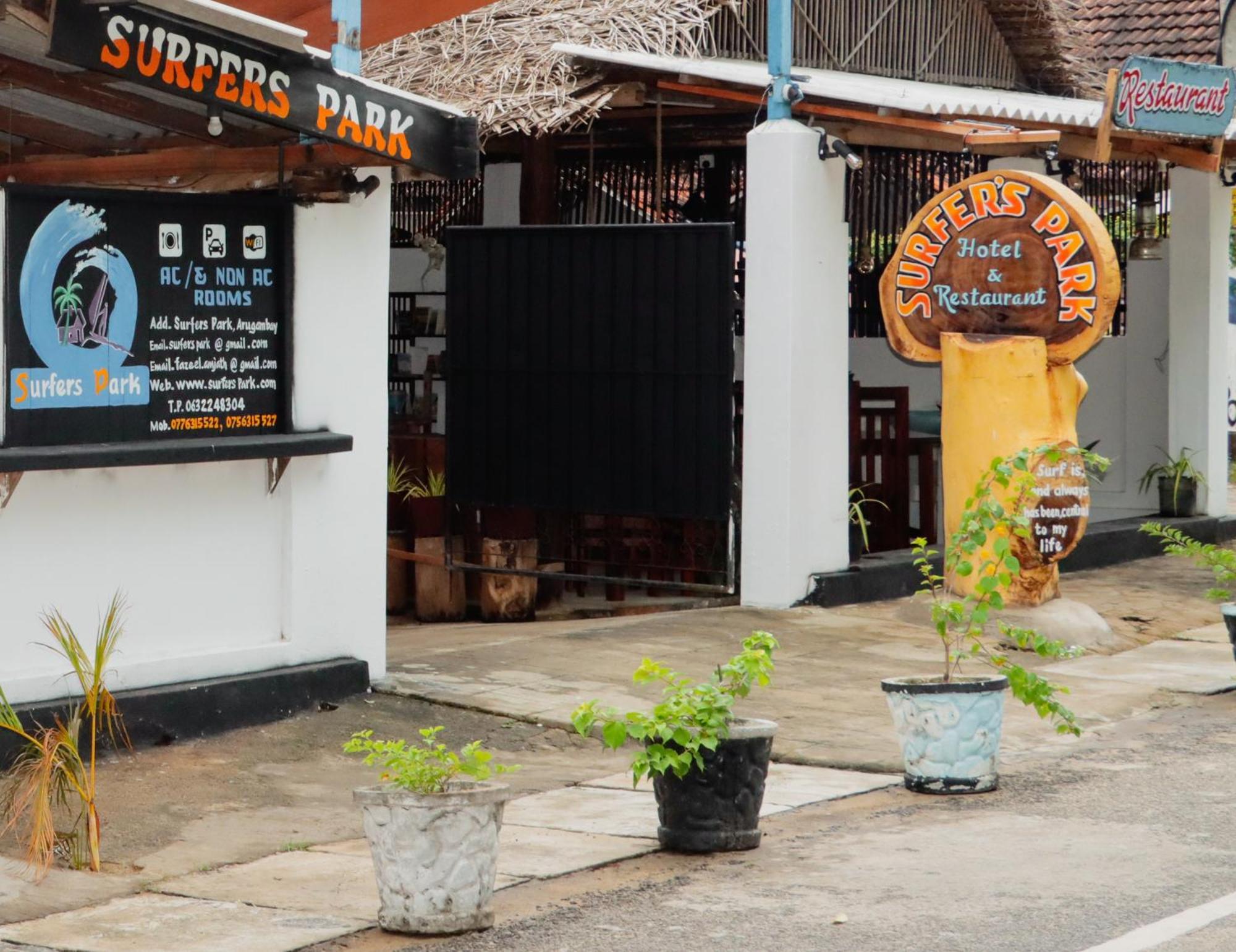 Surfers Park Arugambay Bed and Breakfast Arugam Bay Eksteriør billede